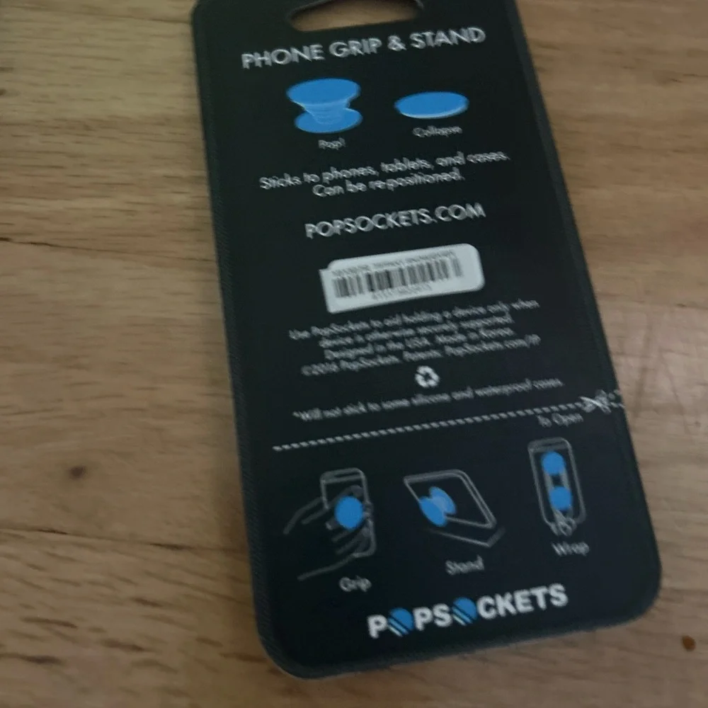 PopSockets Phone Grip & Stand with Multicolor Design